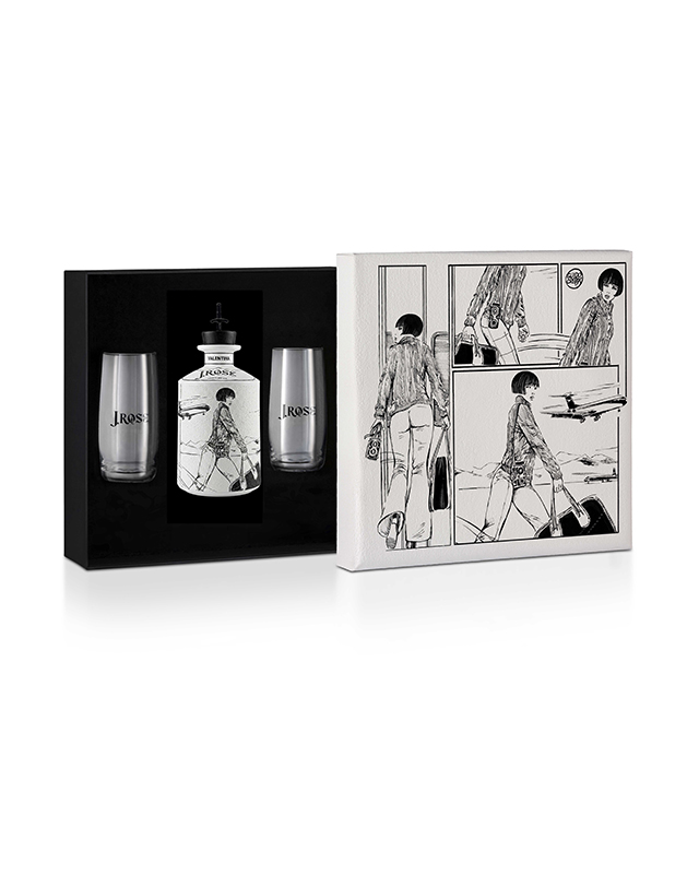 Box J.Rose London Dry Gin 70 cl VALENTINA JRBV03